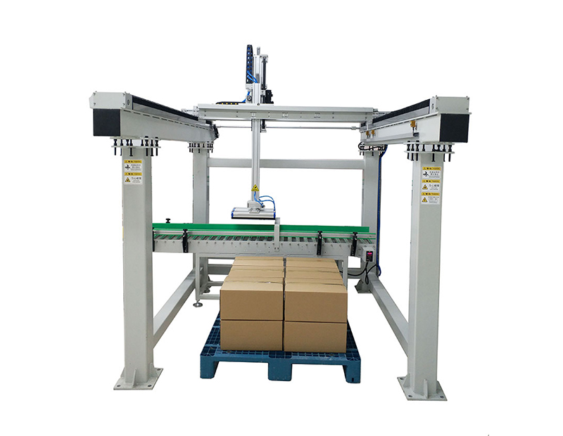 坐標(biāo) 雙工位 紙箱 旋轉(zhuǎn)碼垛機(jī),